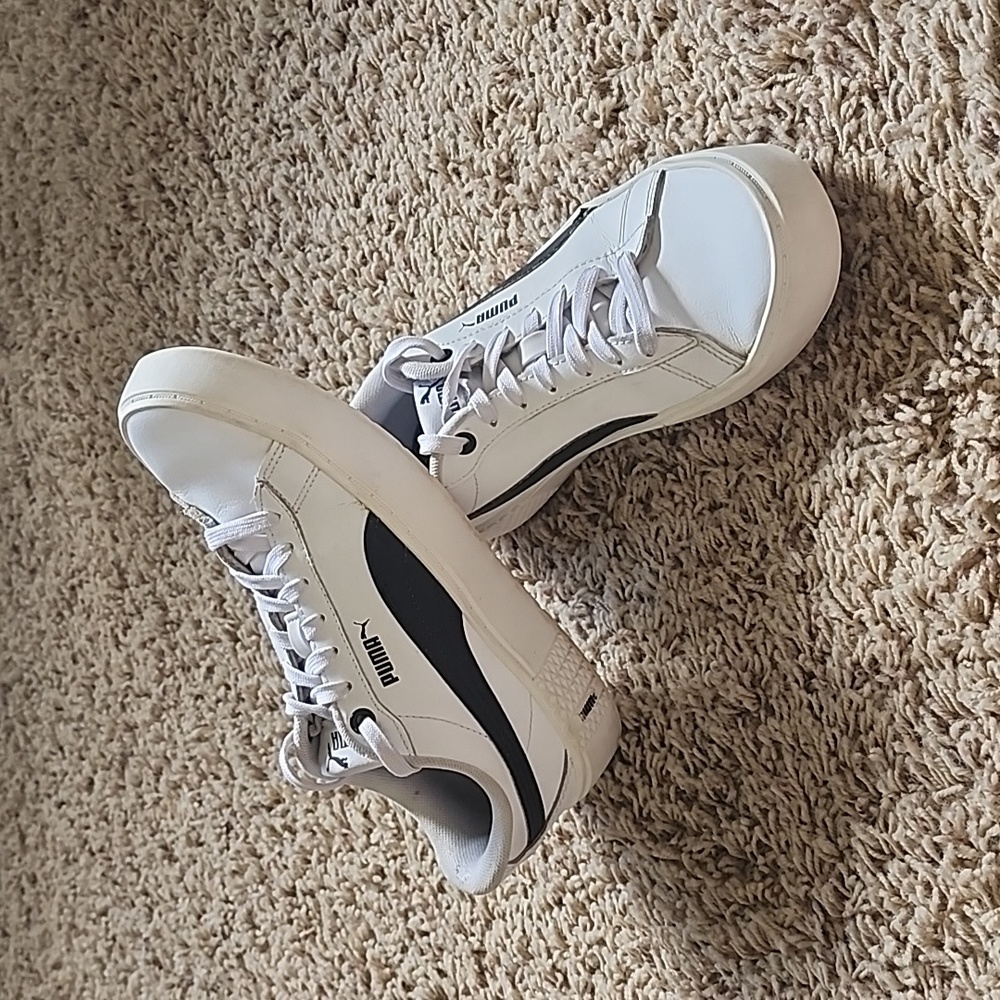Puma platform sneakers size 8
